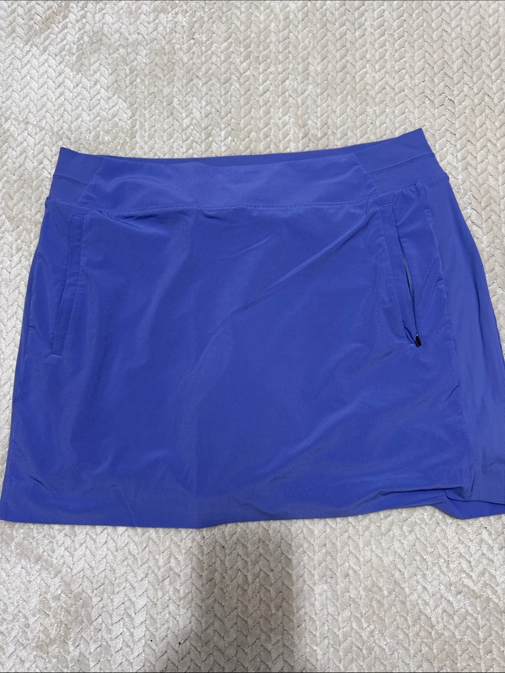 Athleta Royal Blue Women’s Skort with Zip Pockets